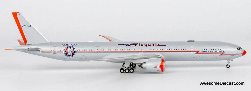 Boeing 777-300ER: American Airlines (Reg #N735AT) 1:200 Diecast Model Plane by Gemini 200