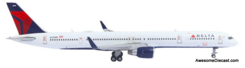 Boeing 757-300: Delta Airlines (Reg #N595NW) 1:200 Diecast Model Plane by Gemini 200