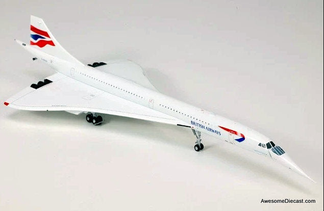 Concorde: British Airways (Reg #G-BOAD) 1:200 Diecast Model Plane by Gemini 200