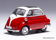 1959 BMW Isetta, Red/White 1:43 Diecast Model Car by IXO