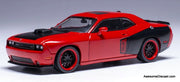 2009 Dodge Challenger SRT8, Red/Black 1:43 Diecast Model Car by IXO