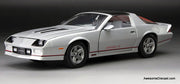 1985 Chevrolet Camaro IROC-Z, Silver 1:18 Diecast Model Car by Sun Star