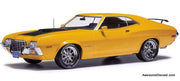 1972 Ford Gran Torino Sport,  Metallic Orange 1:18 Diecast Model Car by IXO