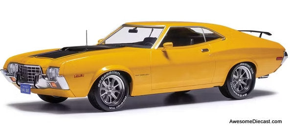 1972 Ford Gran Torino Sport,  Metallic Orange 1:18 Diecast Model Car by IXO