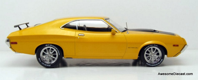 1972 Ford Gran Torino Sport,  Metallic Orange 1:18 Diecast Model Car by IXO