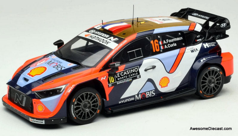 Hyundai i20 N Rally #16 1:18 Diecast Model Car by IXO