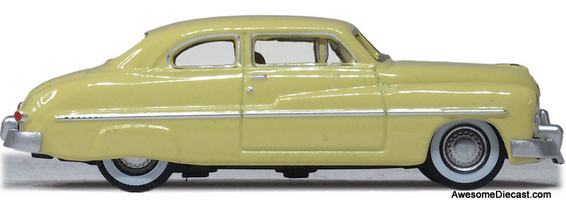 1949 Mercury 8 Coupe, Calabash Yellow 1:87 Diecast Model Car by Oxford Diecast