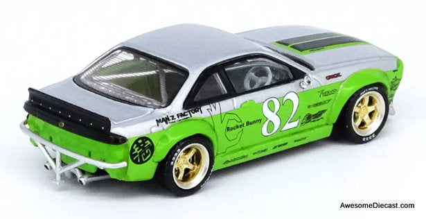 Nissan Sylvia S14 Rocket Bunny  #82 Manz Factory 1:64 Diecast Model Car by Inno64