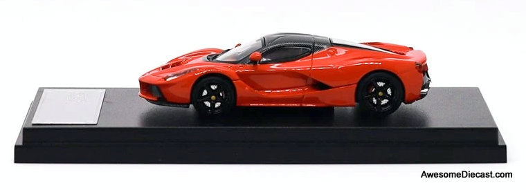 Ferrari LaFerrari, Red/Carbon Fiber 1:64 Diecast Model Car by