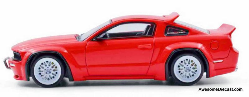 Pandem Mustang, Red 1:64 Diecast Model Car by Model M