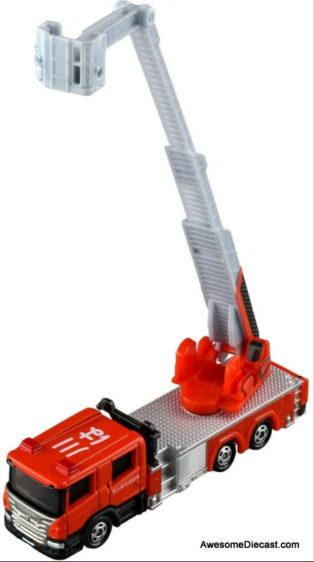 Nagoya City Fire Bureau Ladder Fire Truck 1:90 Diecast Model Fire Truck by Tomica