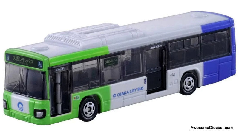Isuzu Erga Osaka City Bus 1:82 Diecast Model Bus by Tomica