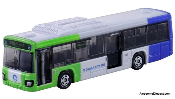 Isuzu Erga Osaka City Bus 1:82 Diecast Model Bus by Tomica