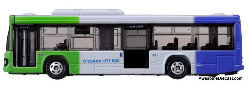 Isuzu Erga Osaka City Bus 1:82 Diecast Model Bus by Tomica