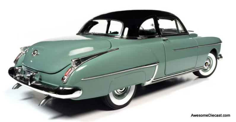 1950 Oldsmobile Rocket 88, Alder Green 1:18 Diecast Model Car by Auto World