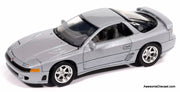 1993 Mitsubishi 3000GT VR-4, Zurich White Pearl 1:64 Diecast Model Car by Auto World