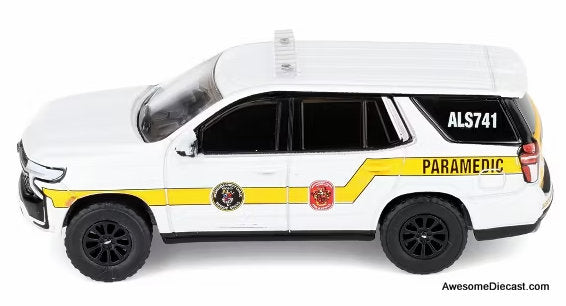 2024 Chevrolet Tahoe Montgomery County Maryland Fire & Rescue 1:64 Diecast Model Car by Greenlight