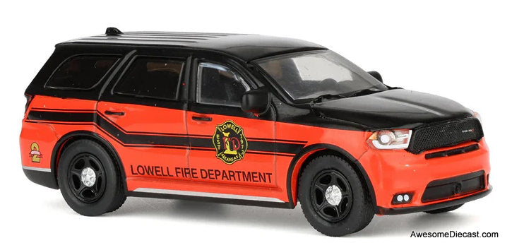 2019 Dodge Durango: Lowell, Arkansas Fire Department 1:64 diecast Model Car by Greenlight