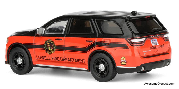 2019 Dodge Durango: Lowell, Arkansas Fire Department 1:64 diecast Model Car by Greenlight