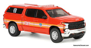 2023 Chevrolet Silverado, FDNY 1:64 Diecast Model Car by Greenlight