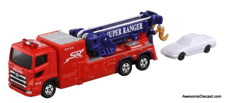 Yokohama Fire Bureau Super Ranger Mobility Towing Work Vehicle 1:90 Diecast Model Truck by Tomica