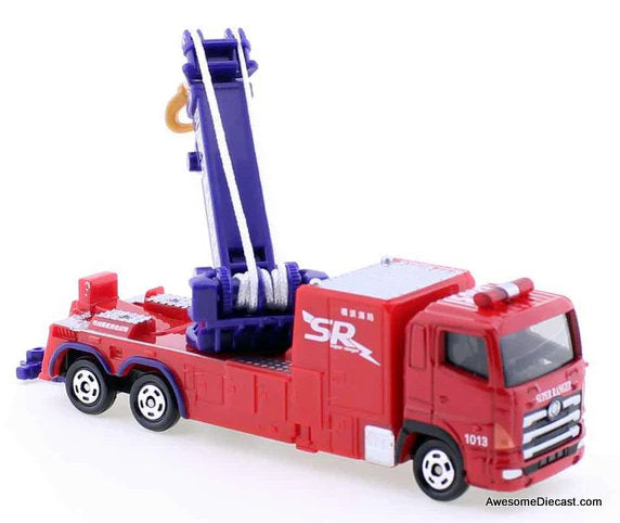 Yokohama Fire Bureau Super Ranger Mobility Towing Work Vehicle 1:90 Diecast Model Truck by Tomica