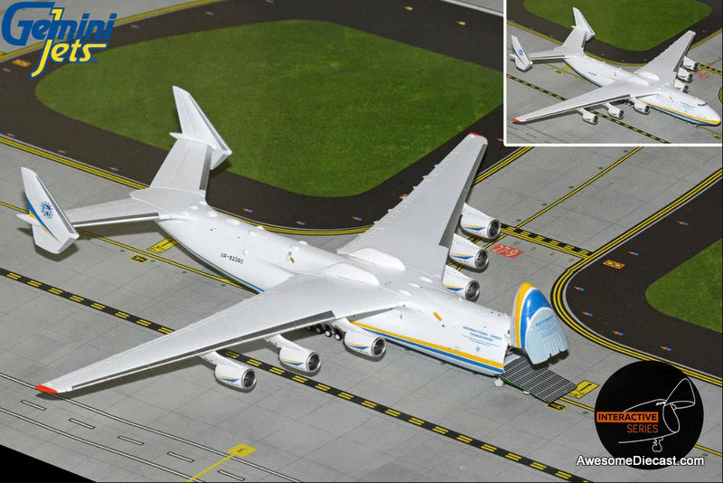 Antonov AN225 Mriya (Reg #UR-82060) 1:400 Diecast Model Plane by