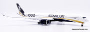 Airbus A350-1000 Starlux Airlines (Reg #B-58551) "Carbon Fiber" 1:200 Diecast Model Plane by JC Wings