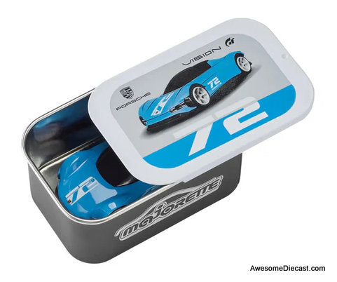 Porsche Vision GT #72, Blue 1:64 Diecast Model Car by Majorette