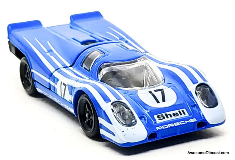 Porsche 917K Blue/White #17 1:64 Diecast Model Car by Majorette