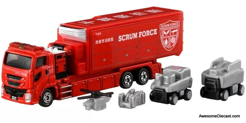 Ichihara City Fire Department Scrum Force Diecast Model Vehicle by Tomica