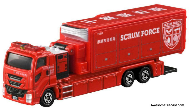 Ichihara City Fire Department Scrum Force Diecast Model Vehicle by Tomica