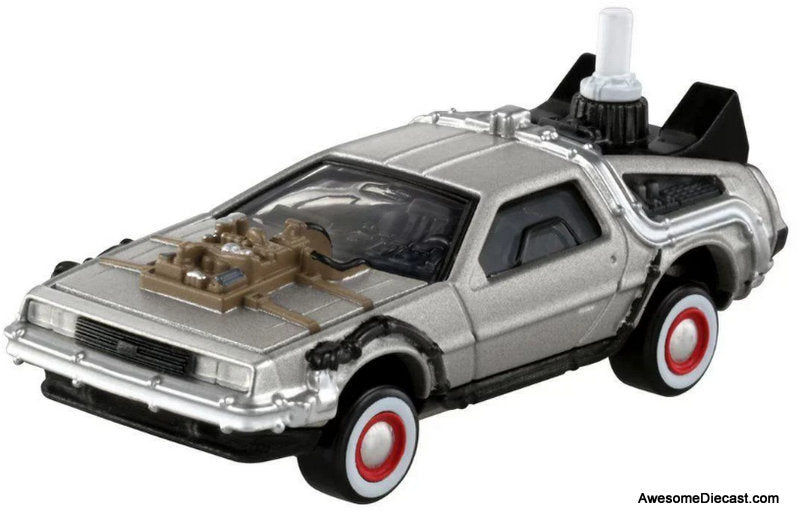 Back to the Future Part III 3 Time Machine Diecast Model Car by Tomica