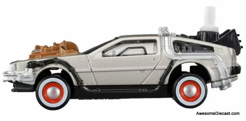 Back to the Future Part III 3 Time Machine Diecast Model Car by Tomica