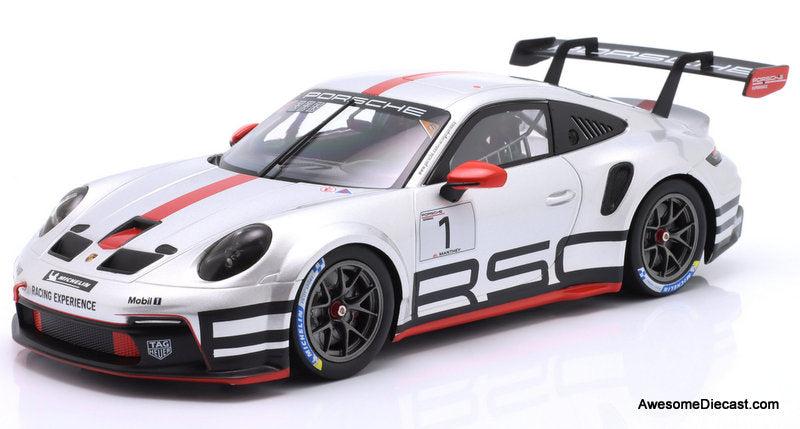 Porsche 911 GT3 Cup #1 Track Experience 2023 1:18 Diecast Model Car by IXO