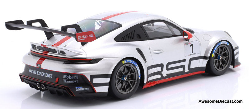 Porsche 911 GT3 Cup #1 Track Experience 2023 1:18 Diecast Model Car by IXO