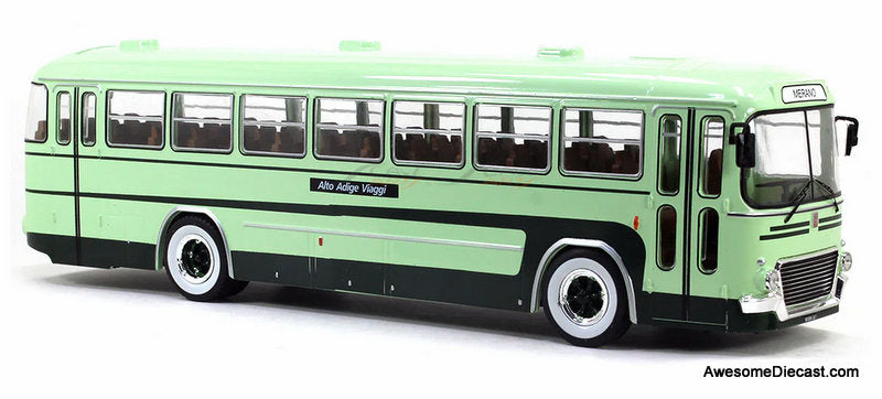 1972 Fiat 306-3 Alto Adige Viaggi Bus Lines 1:43 Diecast Model Bus by IXO