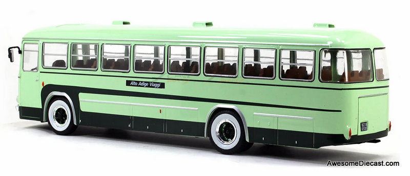 1972 Fiat 306-3 Alto Adige Viaggi Bus Lines 1:43 Diecast Model Bus by IXO