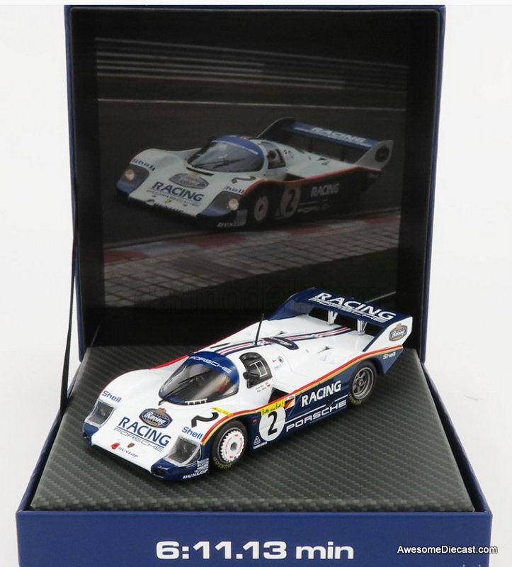 Porsche 956K #2 Nurburgring 1983 1:43 Diecast Model Car by Werk83