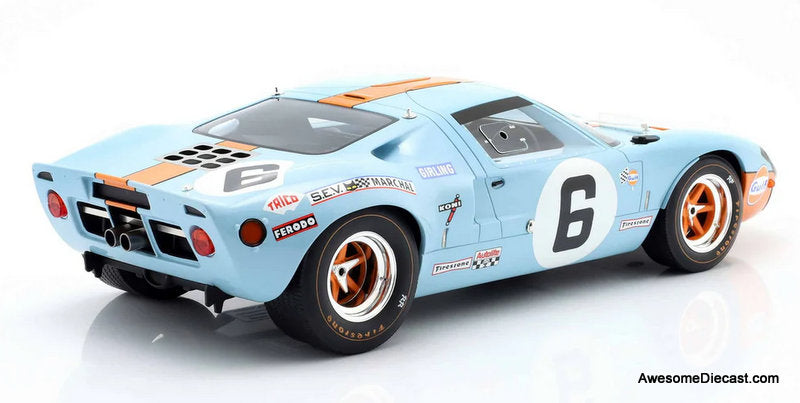 1969 Ford GT40 Mk I #6 1:12 Diecast Model Car by Werk83