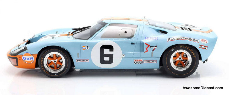 1969 Ford GT40 Mk I #6 1:12 Diecast Model Car by Werk83