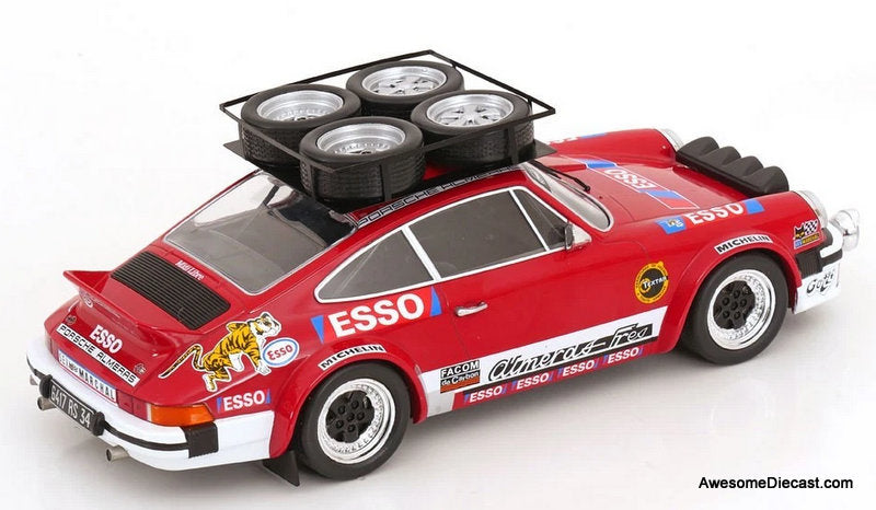 1980 Porsche 911 SC Group 4 1980 Monte Carlo Rally (Service Car) 1:18 Diecast Model Car by IXO