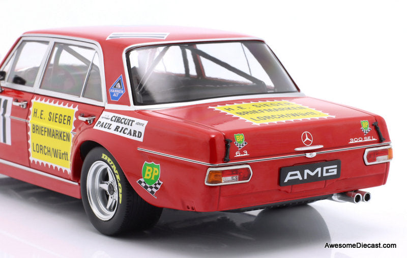 Mercedes-Benz 300SE レッド 1/18 Mercedes 300 SL Roadster W198 Red 1/18 Norev - New 1957 Model
