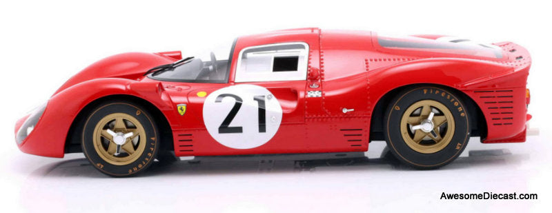 Ferrari 330 P4 Berlinetta 4.0L V12, #21 1:12 Diecast Model Car by Werk83