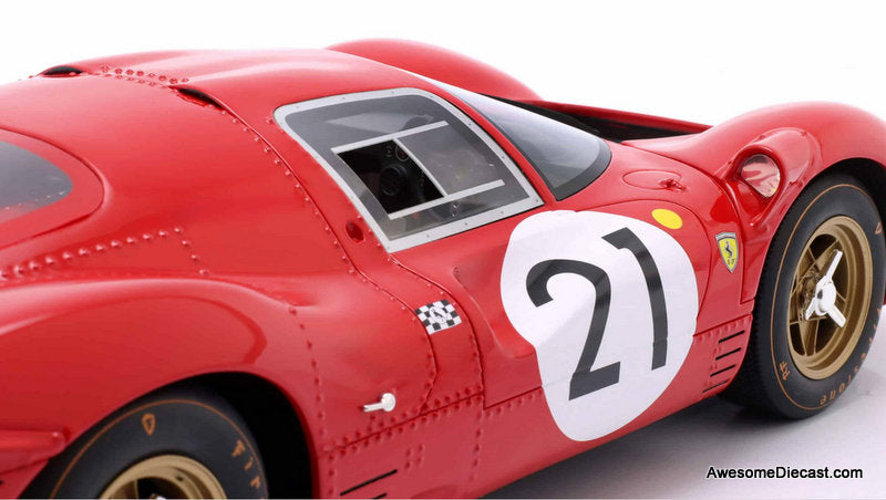 Ferrari 330 P4 Berlinetta 4.0L V12, #21 1:12 Diecast Model Car by Werk83