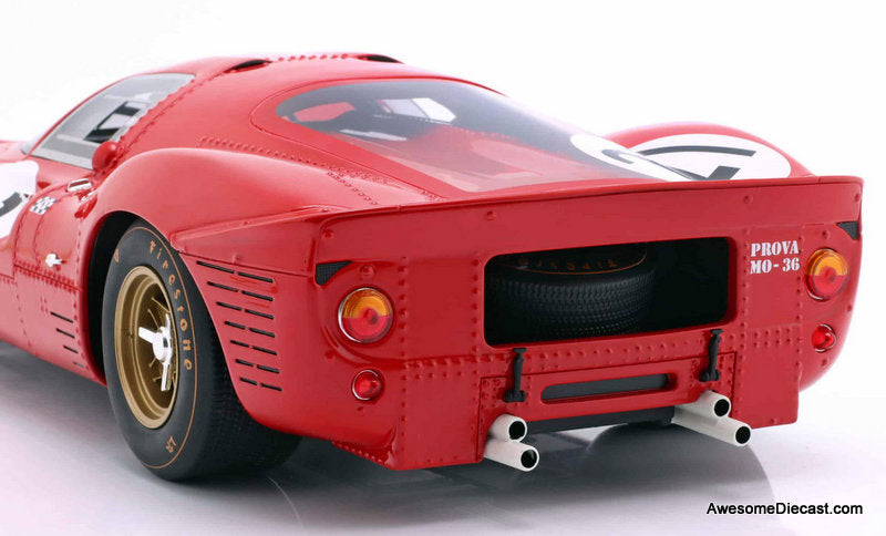 Ferrari 330 P4 Berlinetta 4.0L V12, #21 1:12 Diecast Model Car by