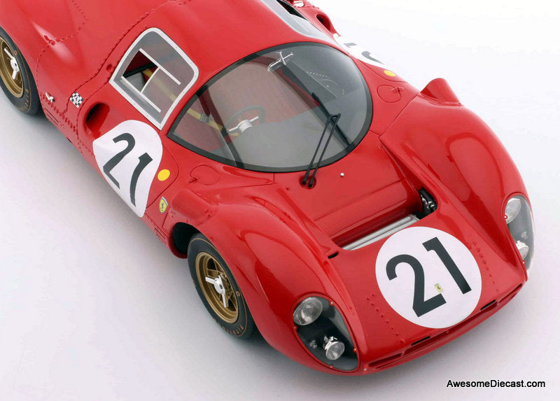 Ferrari 330 P4 Berlinetta 4.0L V12, #21 1:12 Diecast Model Car by Werk83
