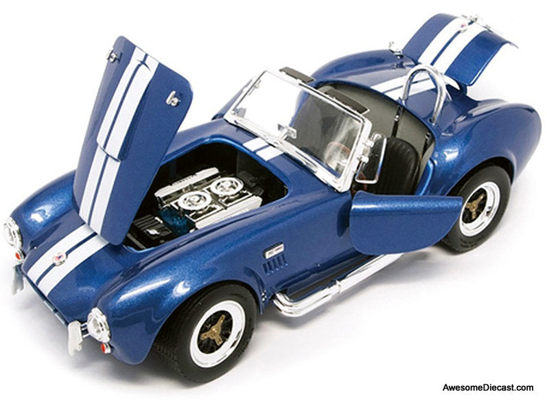 1964  Shelby Cobra 427 S/C, Metallic Blue 1;18 Diecast Model Car by American Mint