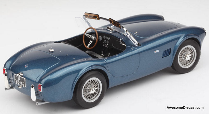 1963 AC Cobra 289, Metallic Blue 1:18 Diecast Model Car by Norev