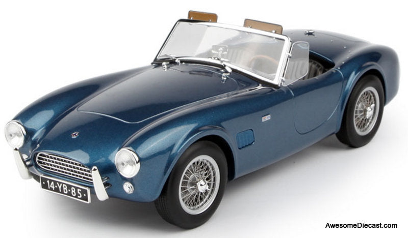 1963 AC Cobra 289, Metallic Blue 1:18 Diecast Model Car by Norev